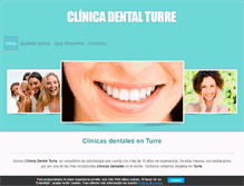Tablet Screenshot of clinicadentalturre.com